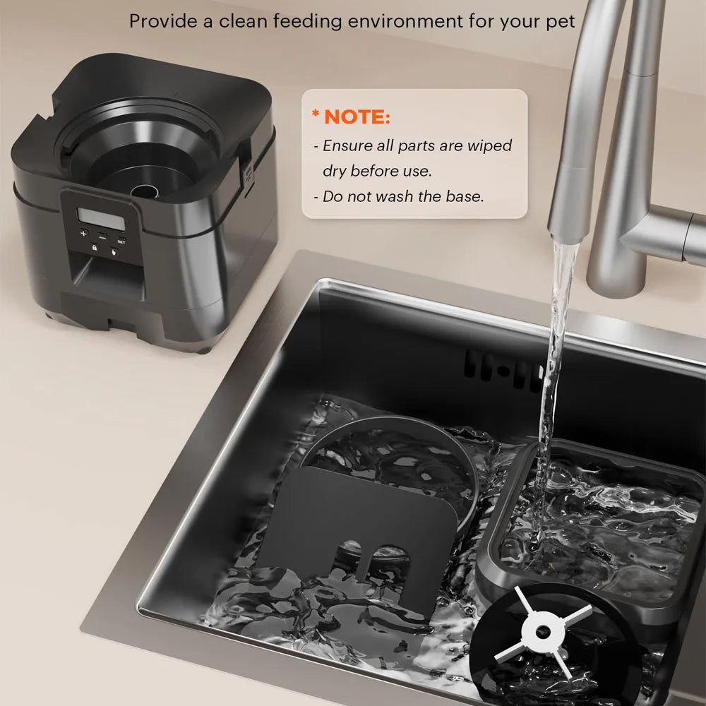2L Pet Feeder, Smart Food Dispenser for Cats and Dogs, Regular and Quantitative Feeding of Pets, Scientific Feeding Supplies