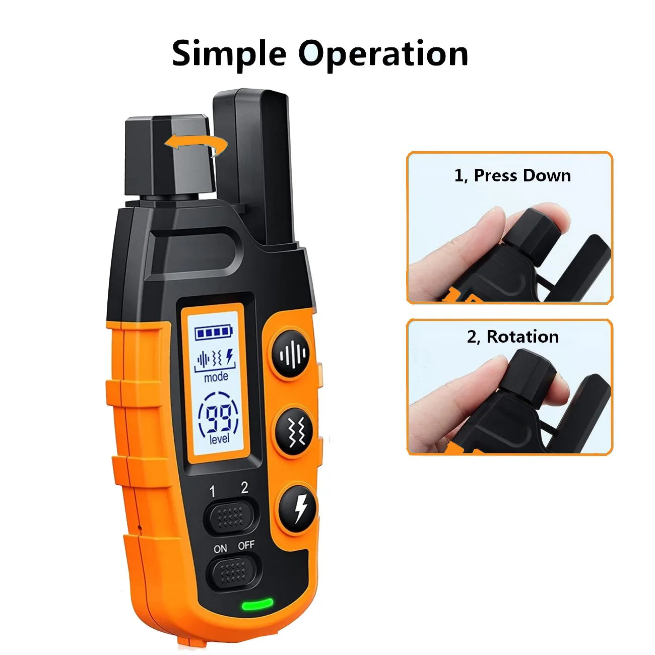 3300Ft Dog Training Collar