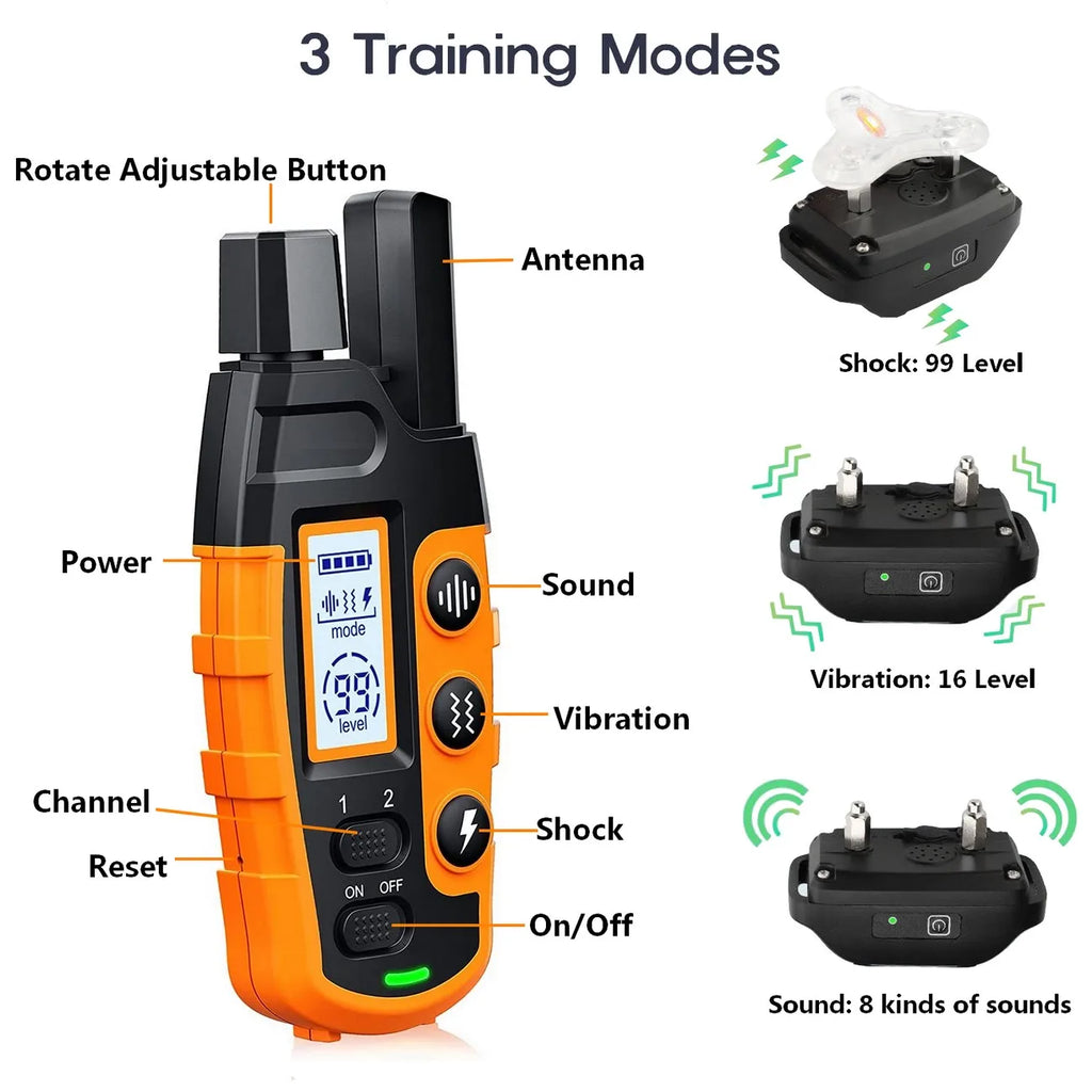 3300Ft Dog Training Collar