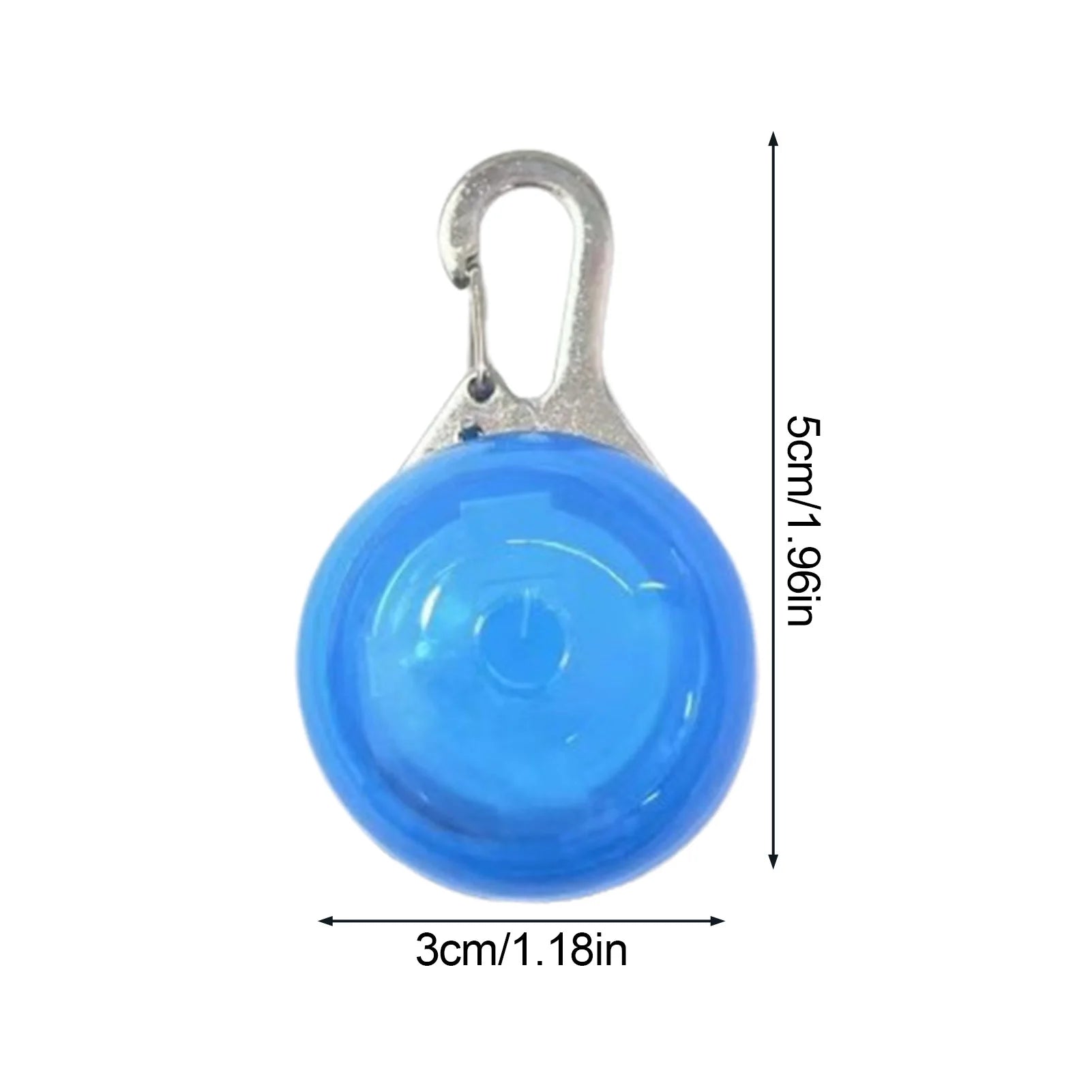 LED Glow Dog Collar Pendant