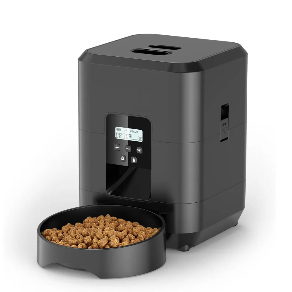 2L Pet Feeder, Smart Food Dispenser for Cats and Dogs, Regular and Quantitative Feeding of Pets, Scientific Feeding Supplies
