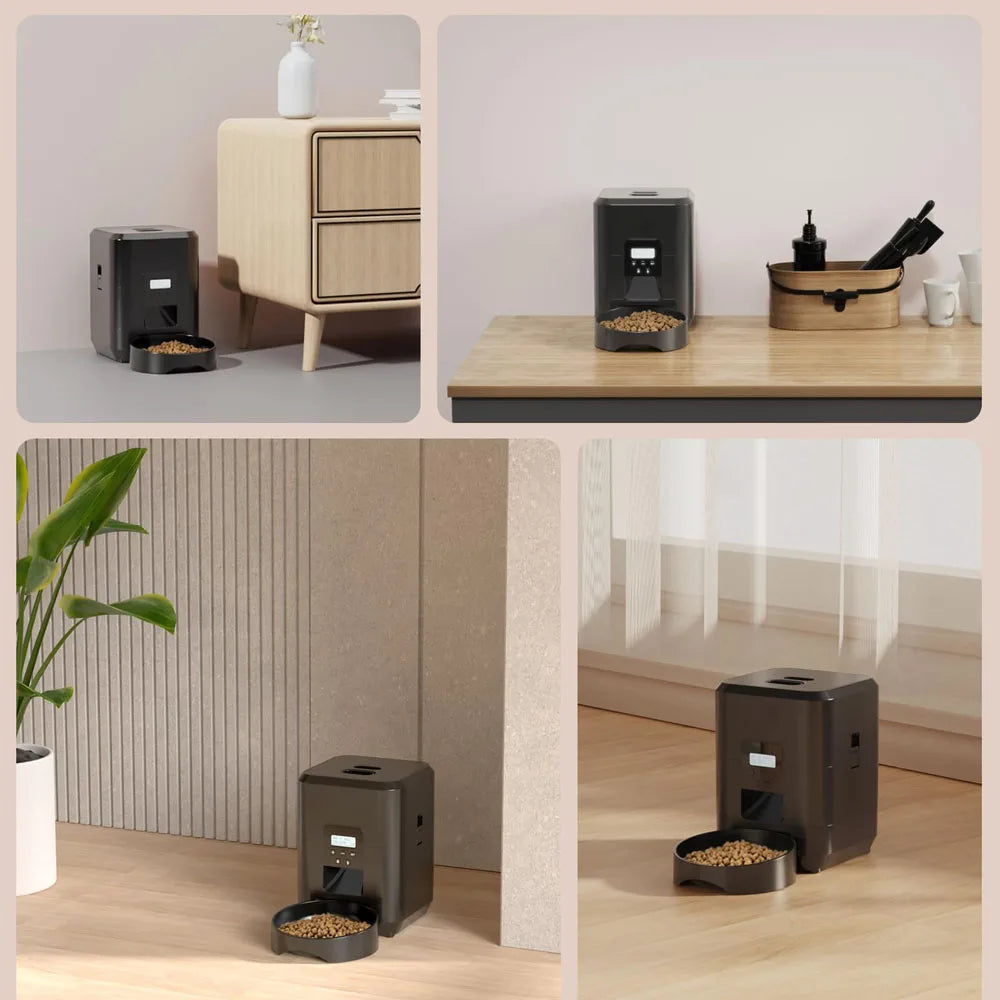 2L Pet Feeder, Smart Food Dispenser for Cats and Dogs, Regular and Quantitative Feeding of Pets, Scientific Feeding Supplies